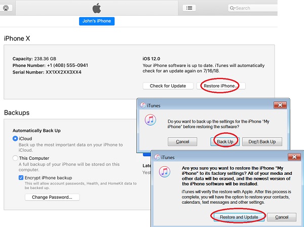 Restore iPhone to Factory Settings with iTunes