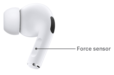 Apple AirPods Force Sensor Commands