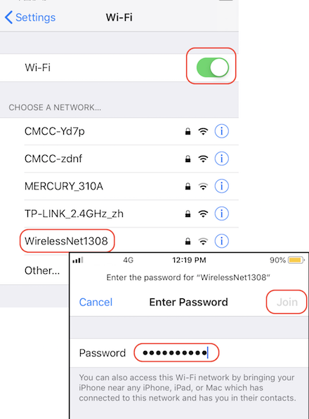 Connect to Wi-Fi Networks on iPhone