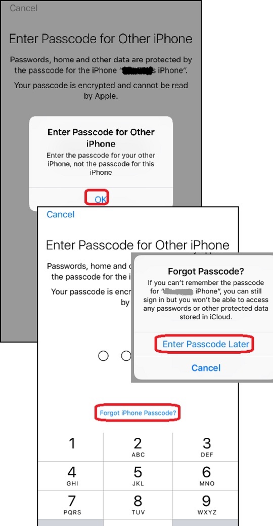 Transfer Apps New iPhone without Old iPhone Passcode