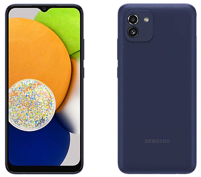 Samsung Galaxy A03 Phone Released in 2022