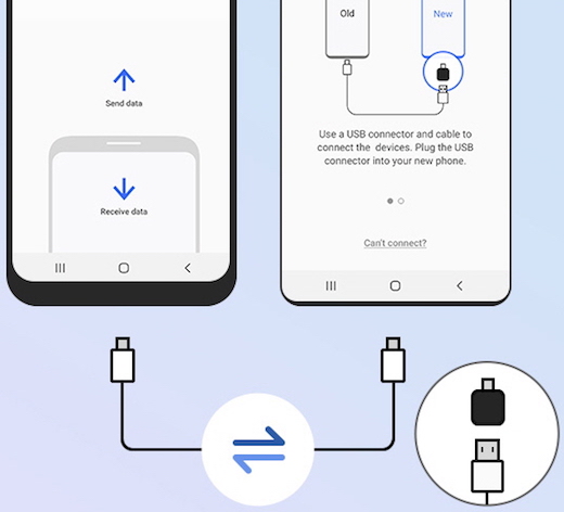 Smart Switch - Connect Two Phones with USB