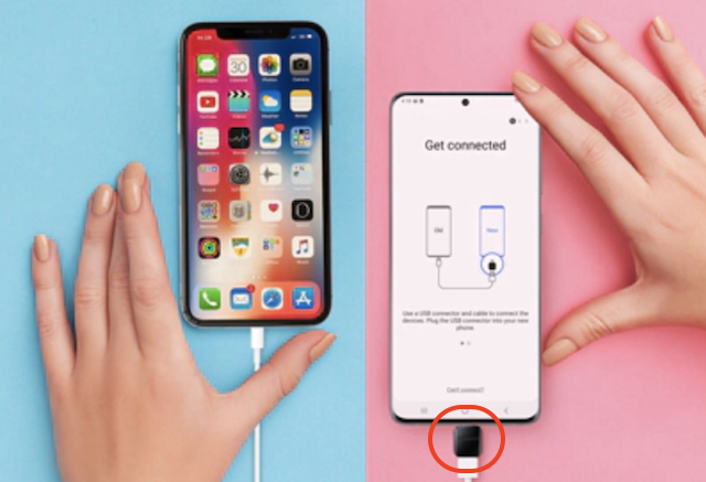 Smart Switch - Connect iPhone with USB Cable