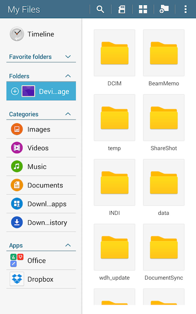 Built-In App - My Files