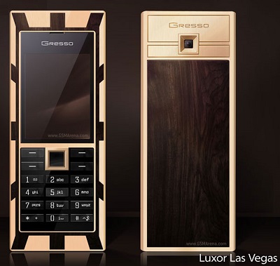 Gresso Luxor Las Vegas Jackpot Phone Released in 2010