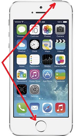 iPhone Buttons to Take Screenshot