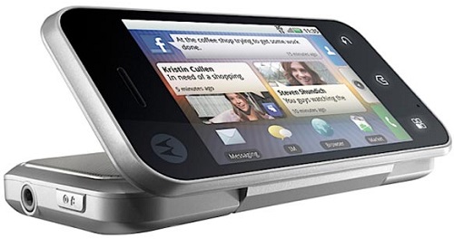 Flip Style Phone Example - Motorola Backflip